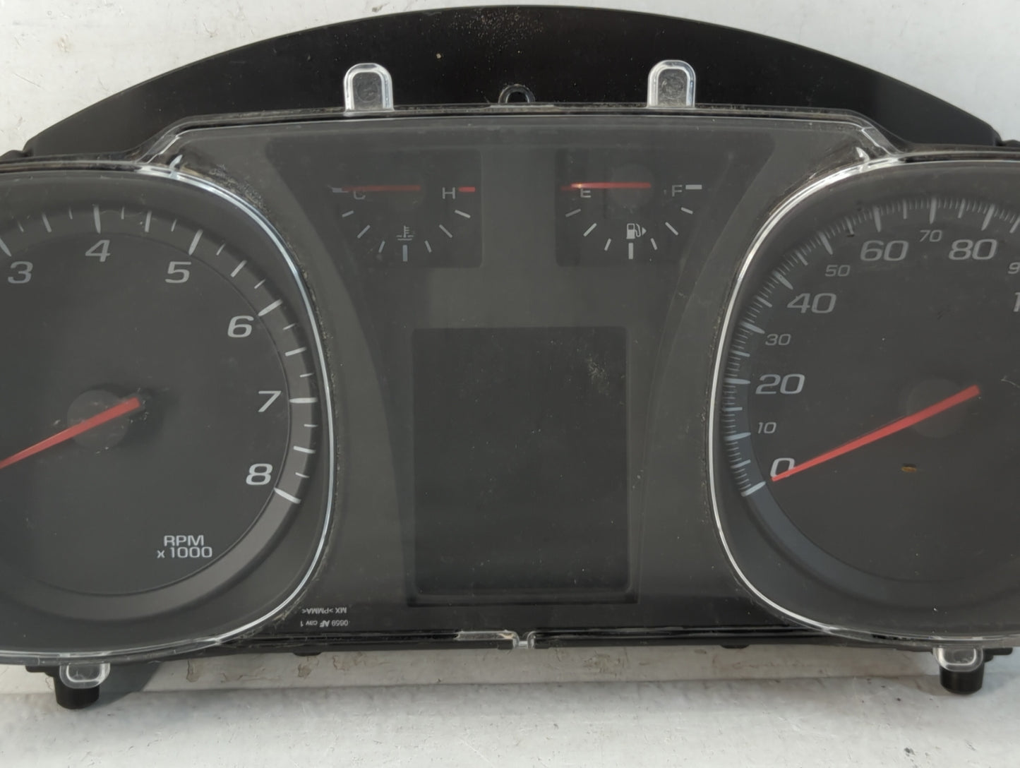2010 Chevrolet Equinox Instrument Cluster Speedometer Gauges P/N:812703197 20919738 Fits OEM Used Auto Parts - Oemusedautopa