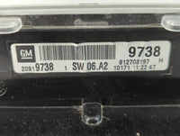 2010 Chevrolet Equinox Instrument Cluster Speedometer Gauges P/N:812703197 20919738 Fits OEM Used Auto Parts - Oemusedautopa