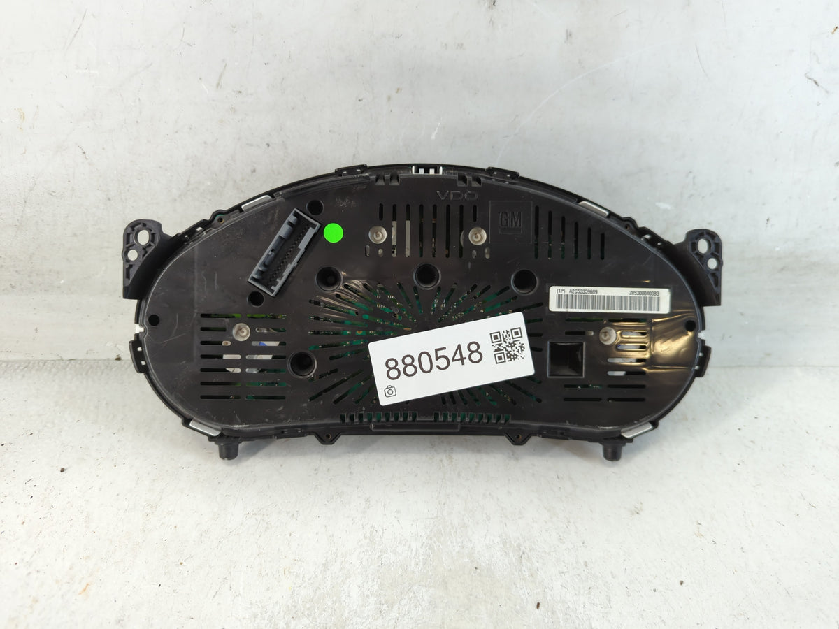 2010 Chevrolet Equinox Instrument Cluster Speedometer Gauges P/N:20838838 Miles: Fits OEM Used Auto Parts - Oemusedautoparts