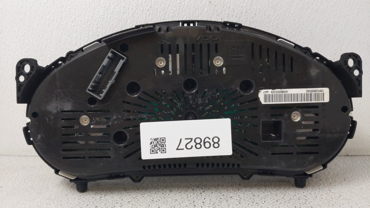 2010 Chevrolet Equinox Instrument Cluster Speedometer Gauges P/N:20919738 20903929 Fits OEM Used Auto Parts - Oemusedautopar