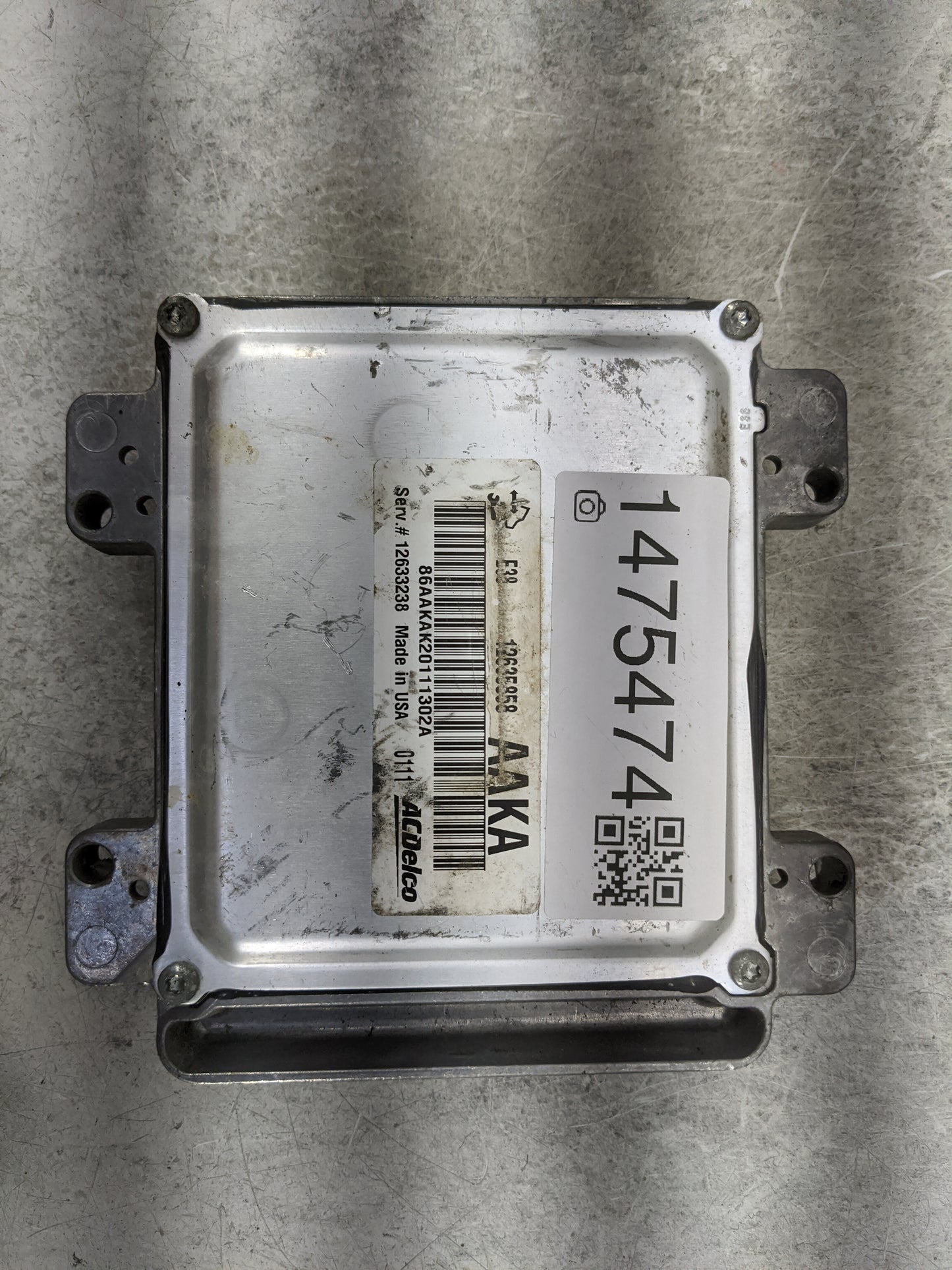 2010-2015 Chevrolet Express 2500 PCM Engine Control Computer ECU ECM PCU OEM P/N:12633238 12635958 Fits OEM Used Auto Parts 
