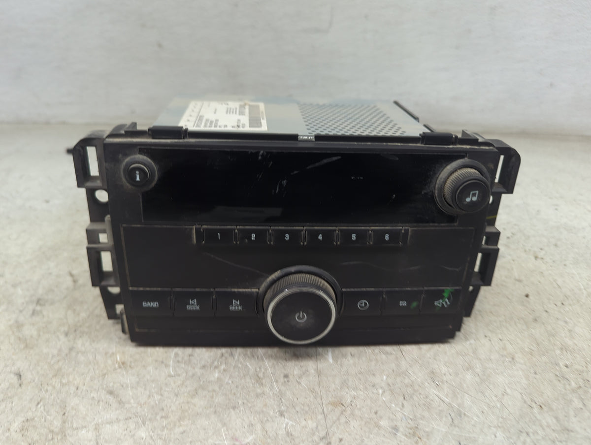 2010 Chevrolet Express 2500 Radio AM FM Cd Player Receiver Replacement P/N:25840204 Fits OEM Used Auto Parts - Oemusedautopa