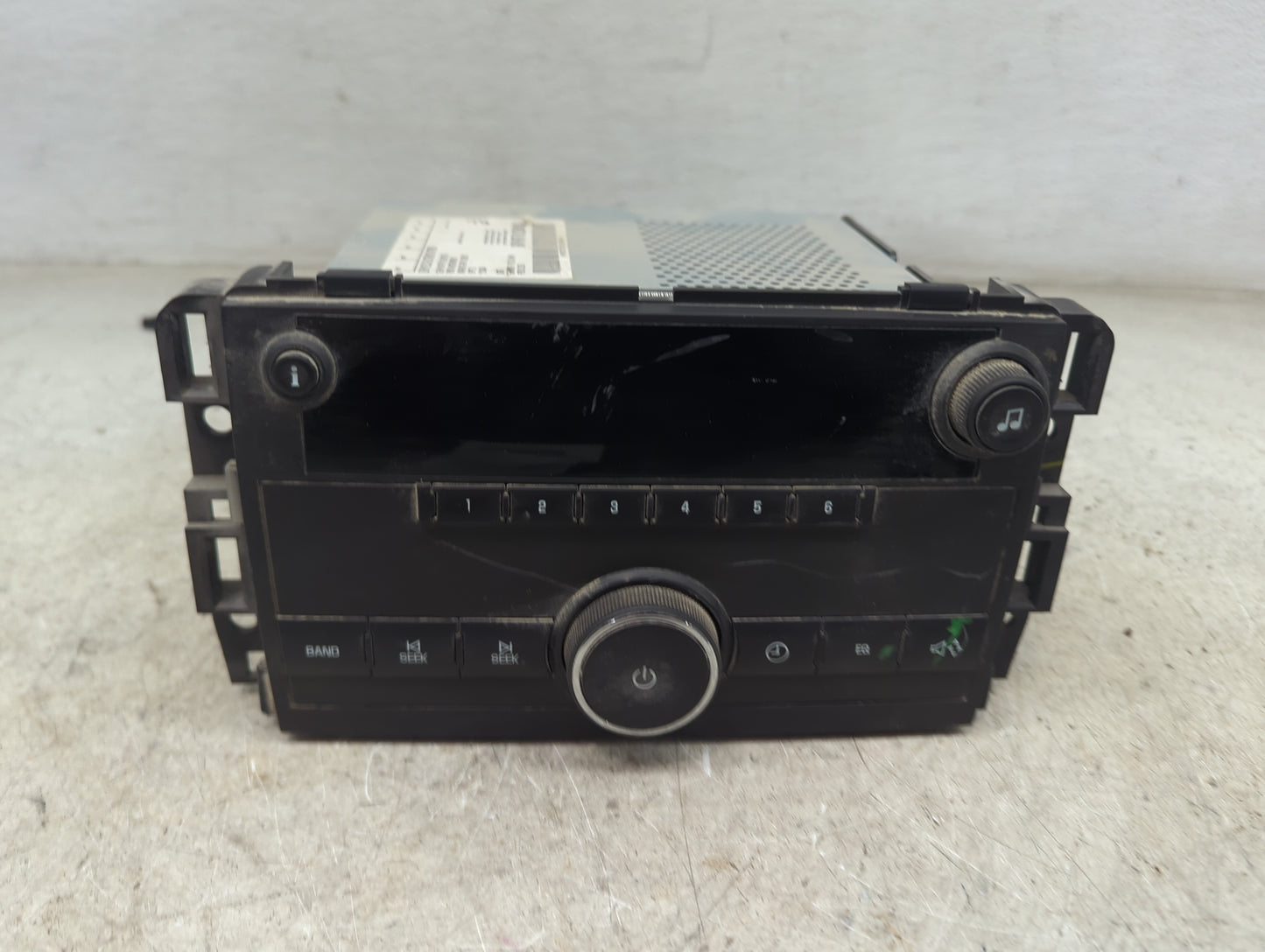 2010 Chevrolet Express 2500 Radio AM FM Cd Player Receiver Replacement P/N:25840204 Fits OEM Used Auto Parts - Oemusedautopa