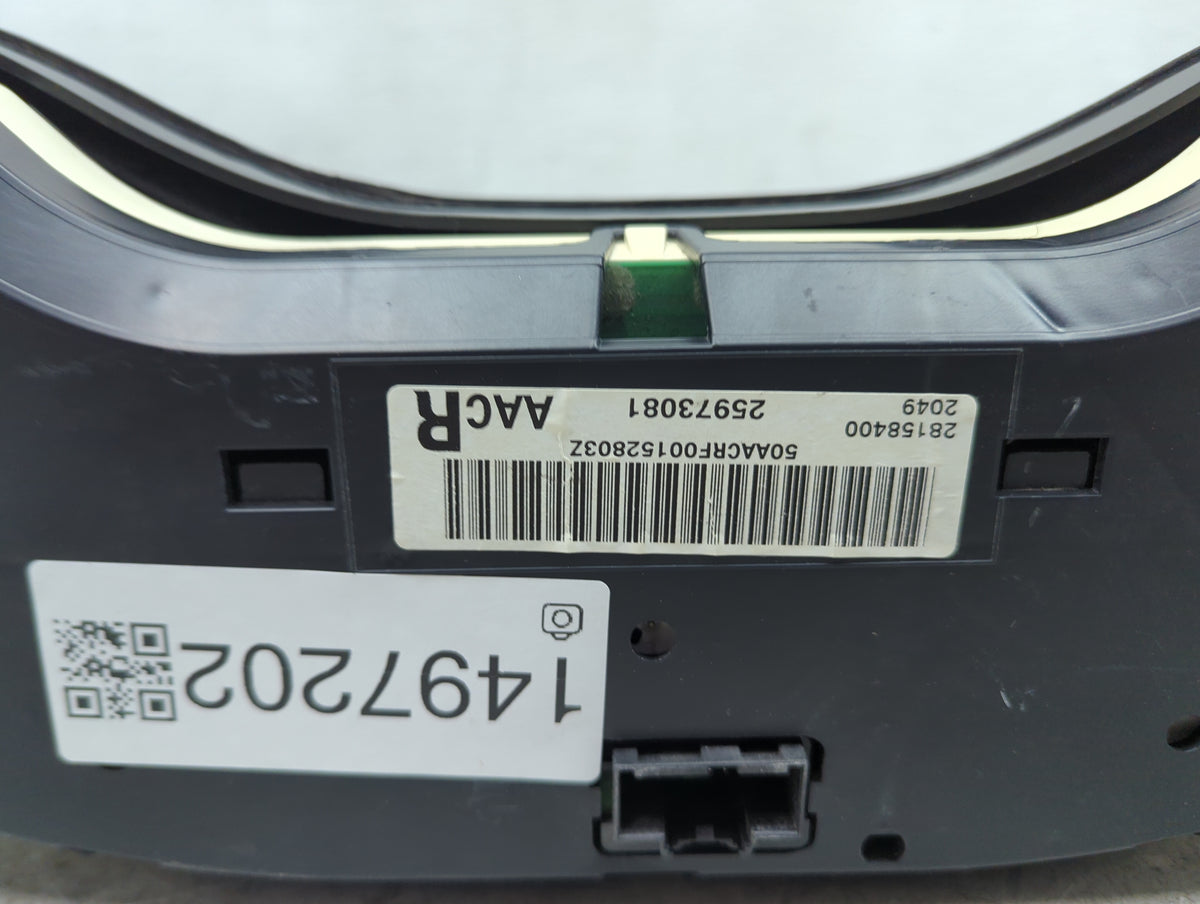 2010 Chevrolet Express 2500 Instrument Cluster Speedometer Gauges P/N:50ACRF0015280 3Z 28158400, 25973081 Miles: Fits OEM Us