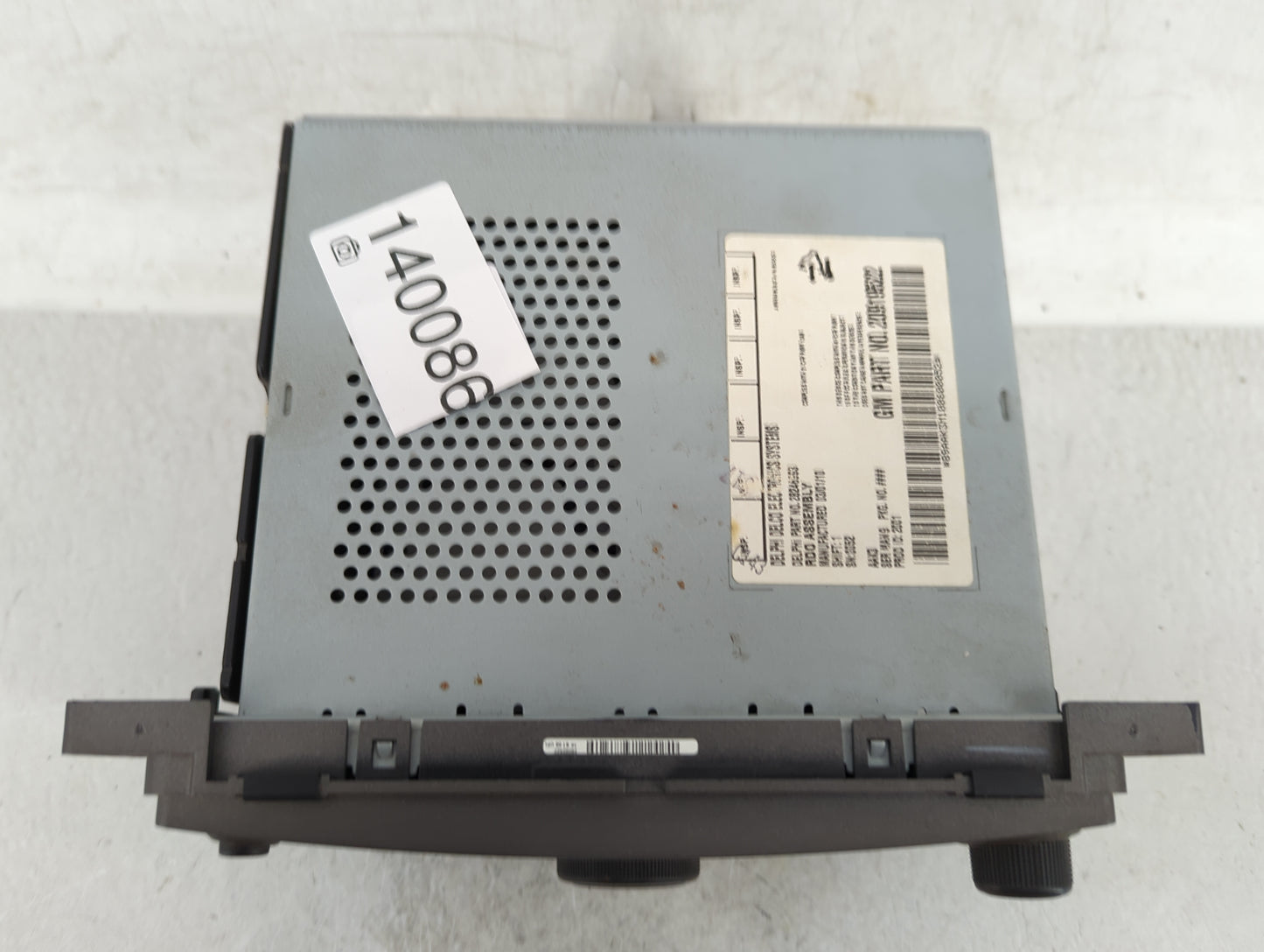 2009-2011 Chevrolet Hhr Radio AM FM Cd Player Receiver Replacement P/N:20919522 Fits Fits 2009 2010 2011 OEM Used Auto Parts