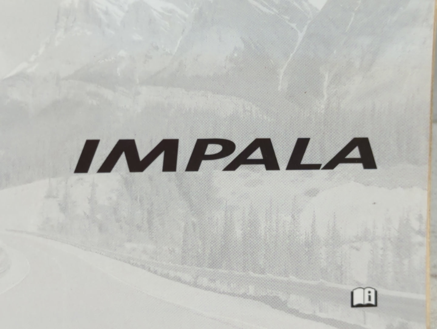 2010 Chevrolet Impala Owners Manual Book Guide P/N:25896384 OEM Used Auto Parts - Oemusedautoparts1.com