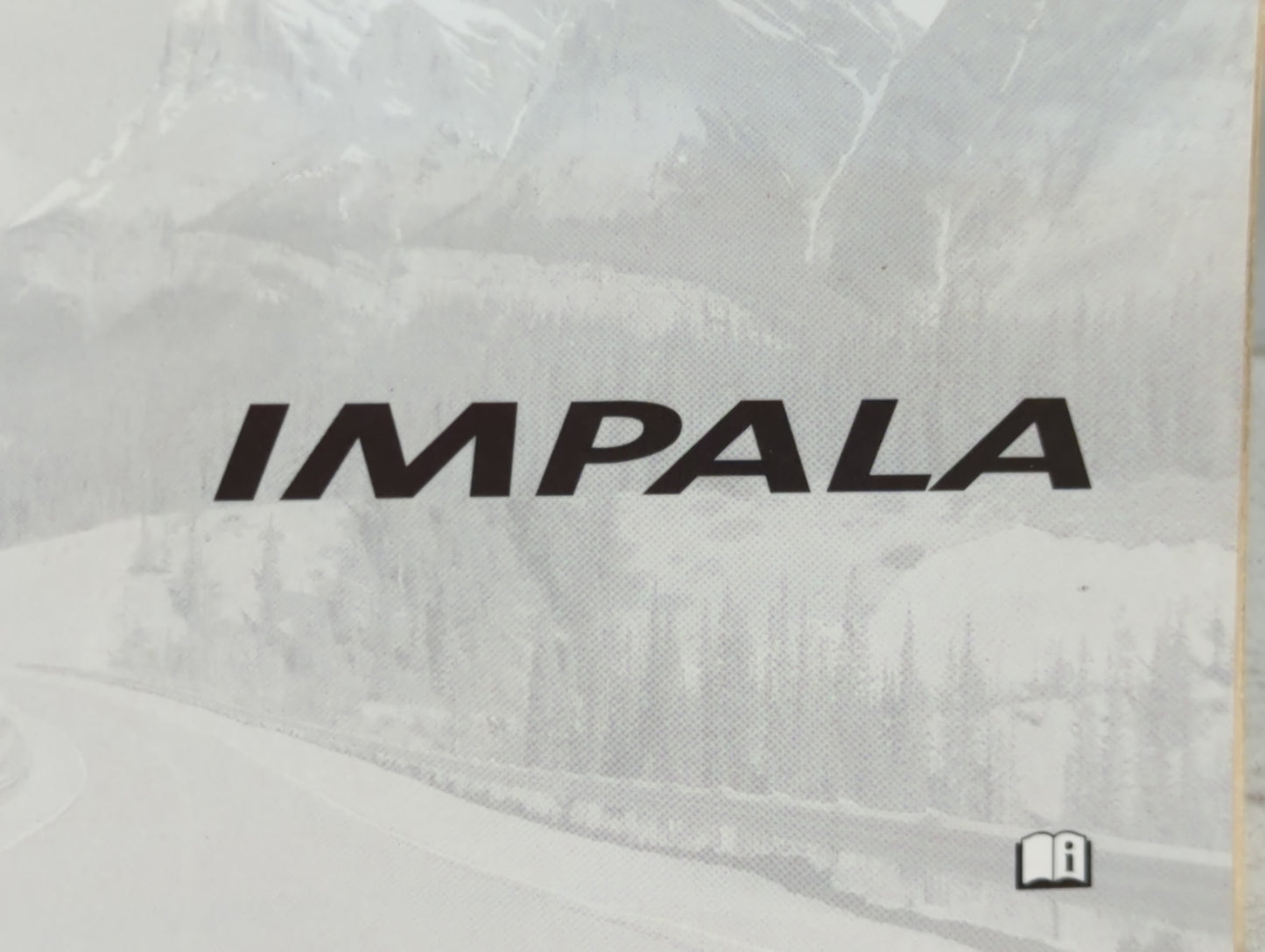 2010 Chevrolet Impala Owners Manual Book Guide P/N:25896384 OEM Used Auto Parts - Oemusedautoparts1.com