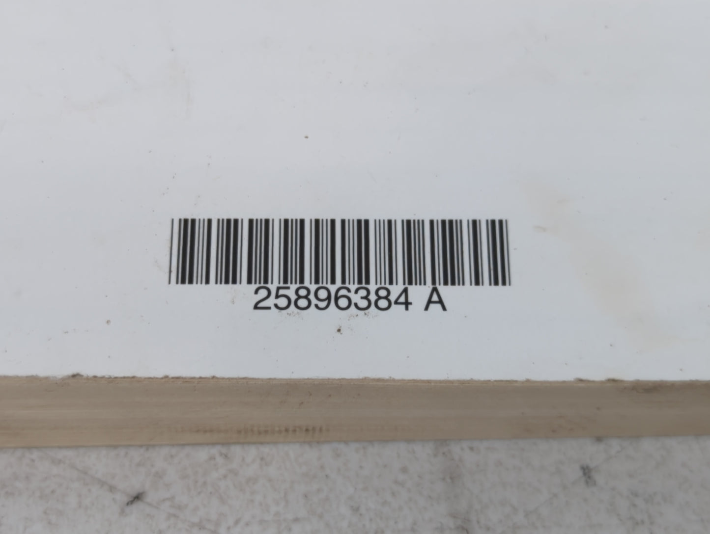 2010 Chevrolet Impala Owners Manual Book Guide P/N:25896384 OEM Used Auto Parts - Oemusedautoparts1.com
