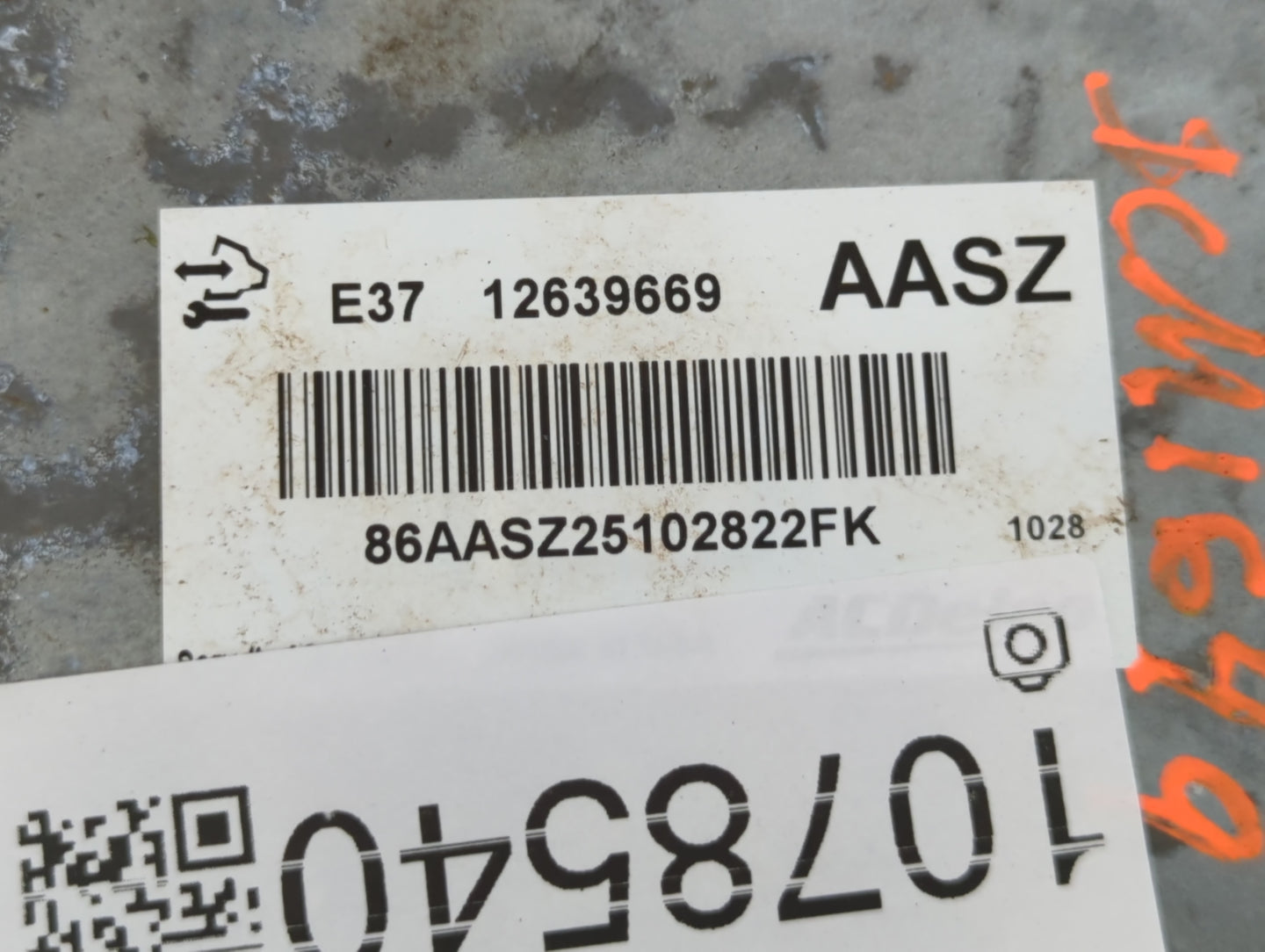 2010-2011 Chevrolet Impala PCM Engine Control Computer ECU ECM PCU OEM P/N:12639669 Fits Fits 2007 2008 2009 2010 2011 2012 