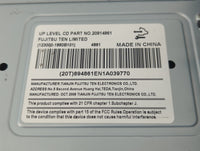 2009-2010 Chevrolet Impala Radio AM FM Cd Player Receiver Replacement P/N:123000-1860B101 Fits Fits 2009 2010 OEM Used Auto 