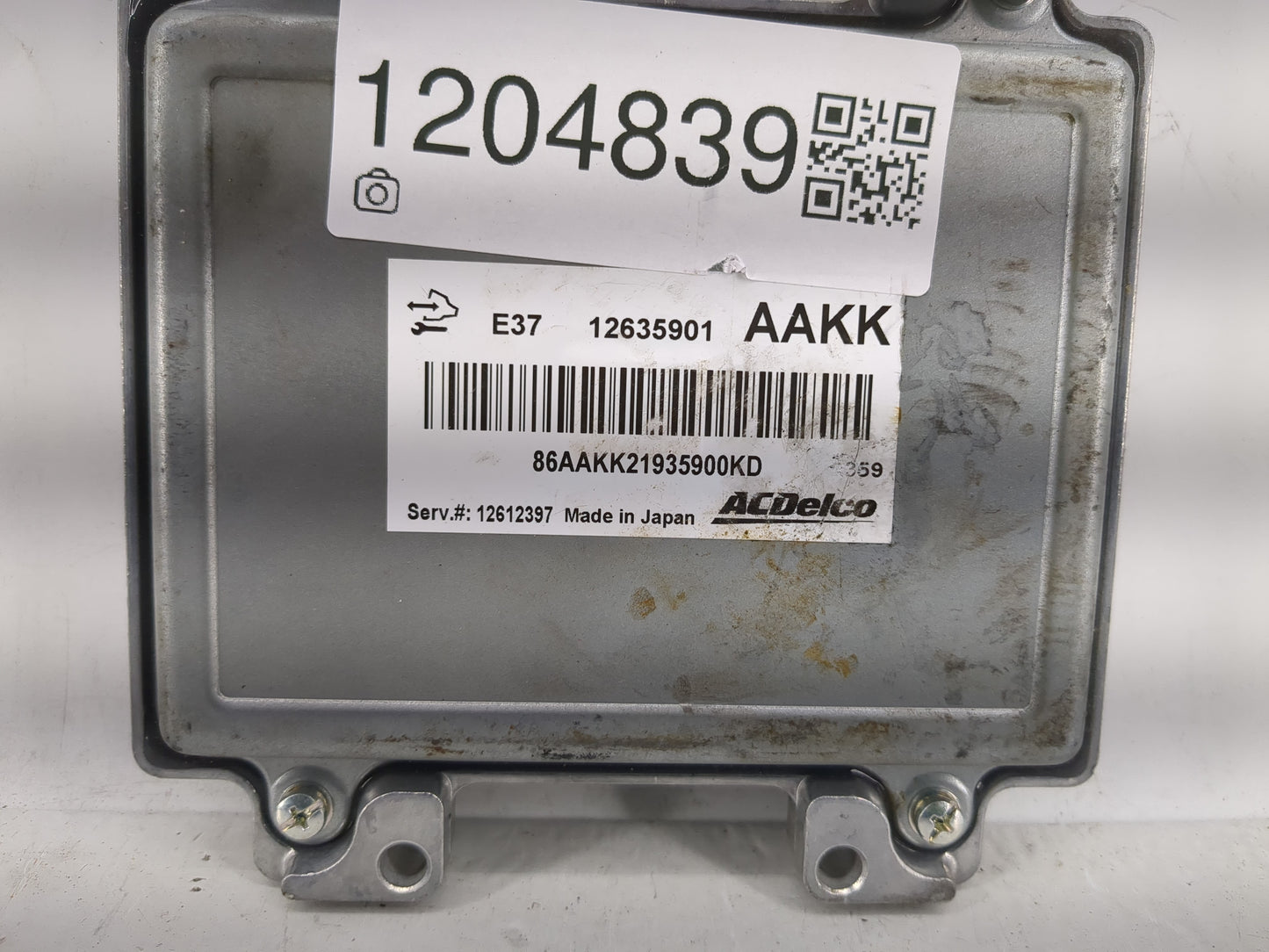 2010-2011 Chevrolet Impala PCM Engine Control Computer ECU ECM PCU OEM P/N:E37 12635901 Fits Fits 2007 2008 2009 2010 2011 2