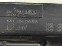 2006-2016 Chevrolet Impala Tail Light Assembly Passenger Right OEM P/N:25971598 Fits OEM Used Auto Parts - Oemusedautoparts1