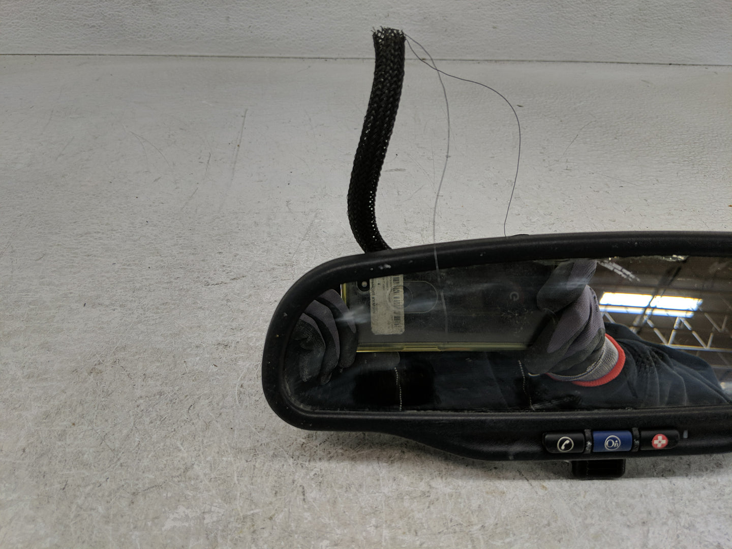 2010 Chevrolet Impala Interior Rear View Mirror Replacement OEM Fits OEM Used Auto Parts - Oemusedautoparts1.com