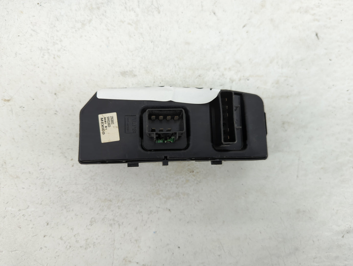 2009-2016 Chevrolet Impala Master Power Window Switch Replacement Driver Side Left P/N:25828893 Fits OEM Used Auto Parts - O