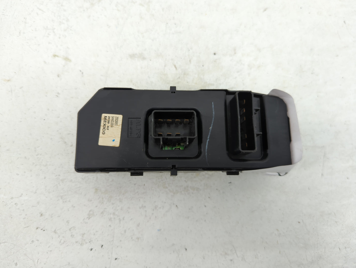 2009-2016 Chevrolet Impala Master Power Window Switch Replacement Driver Side Left P/N:25828893 Fits OEM Used Auto Parts - O