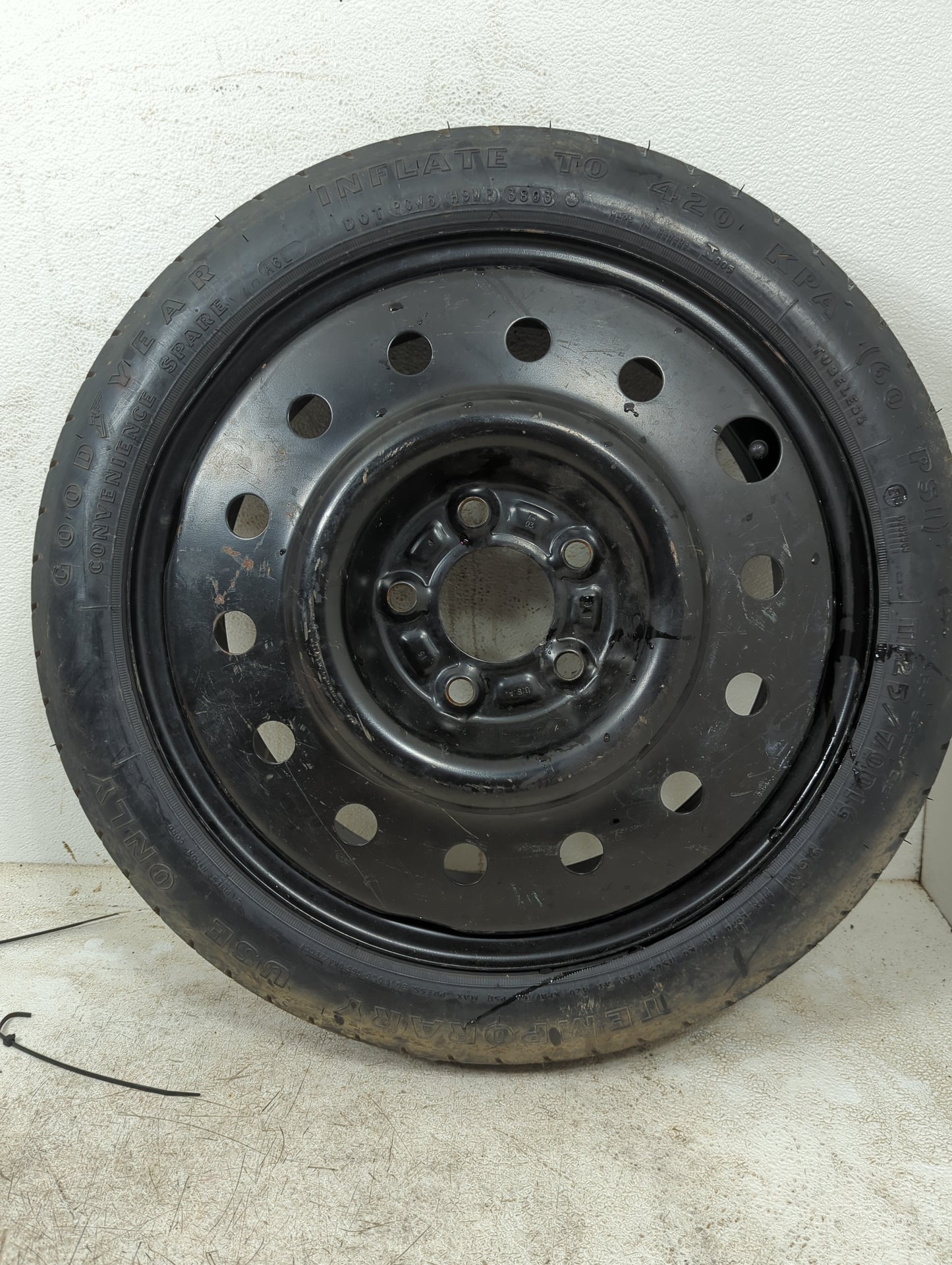 2000-2016 Chevrolet Impala Spare Donut Tire Wheel Rim Oem 1317757 - Oemusedautoparts1.com