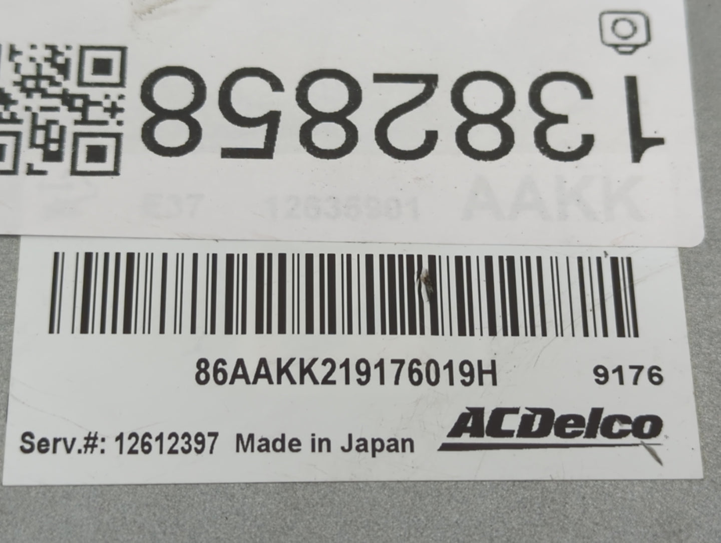 2010-2011 Chevrolet Impala PCM Engine Control Computer ECU ECM PCU OEM P/N:12612397 Fits Fits 2007 2008 2009 2010 2011 2012 