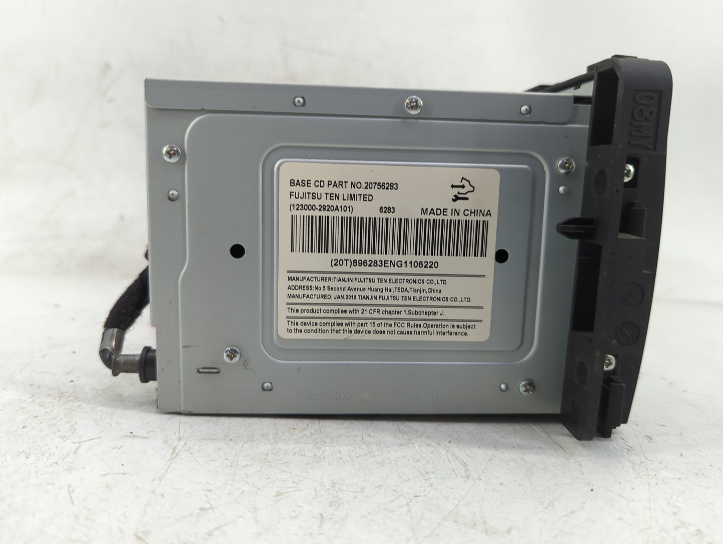 2009-2016 Chevrolet Impala Radio AM FM Cd Player Receiver Replacement P/N:20756283 Fits OEM Used Auto Parts - Oemusedautopar