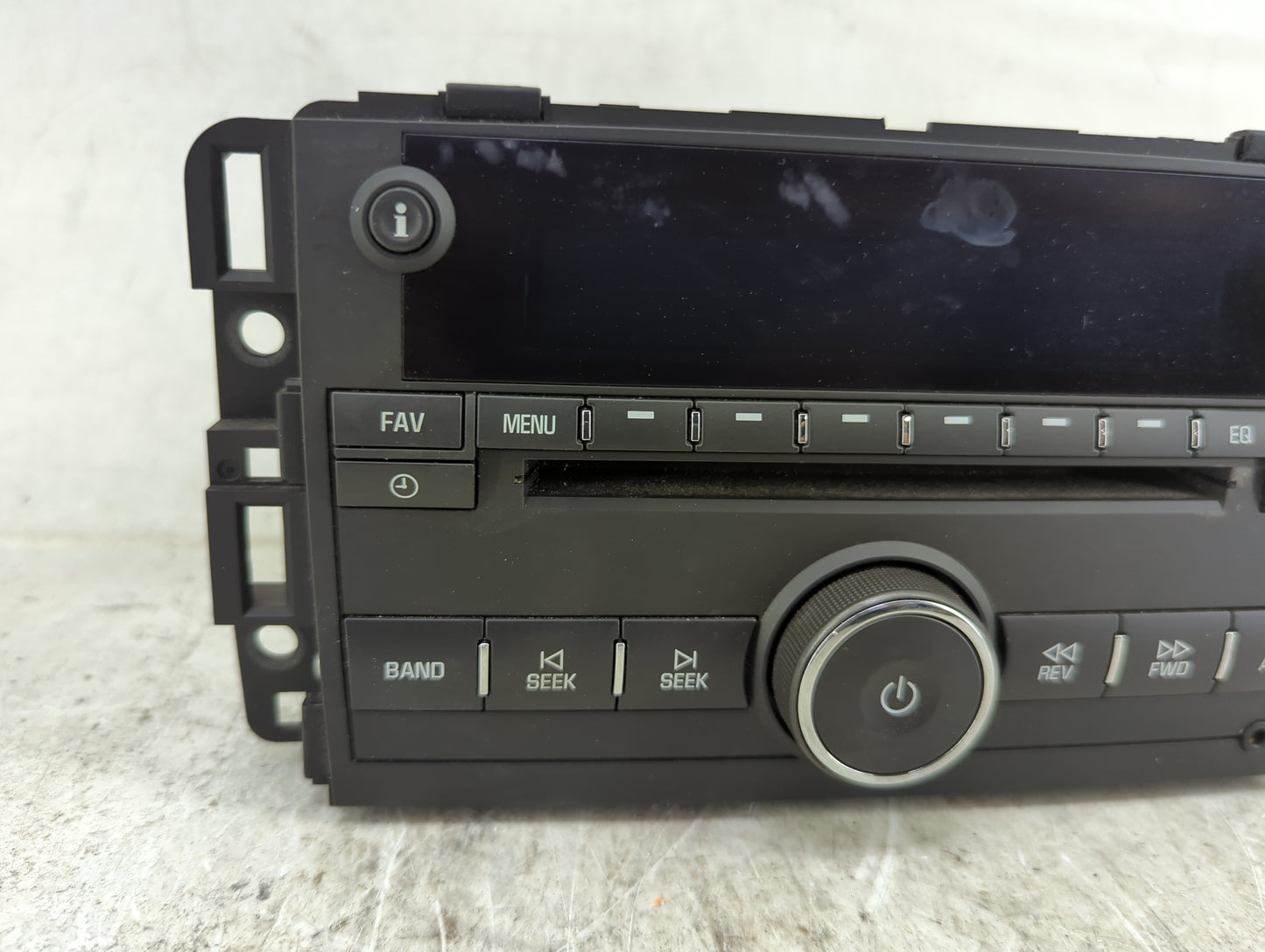 2009-2010 Chevrolet Impala Radio AM FM Cd Player Receiver Replacement P/N:07A09001F6E50 12106057-045 Fits Fits 2009 2010 OEM