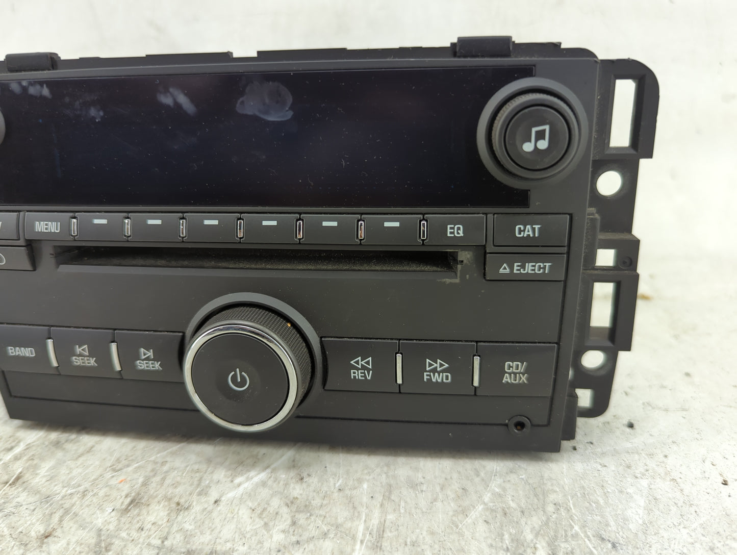 2009-2010 Chevrolet Impala Radio AM FM Cd Player Receiver Replacement P/N:07A09001F6E50 12106057-045 Fits Fits 2009 2010 OEM