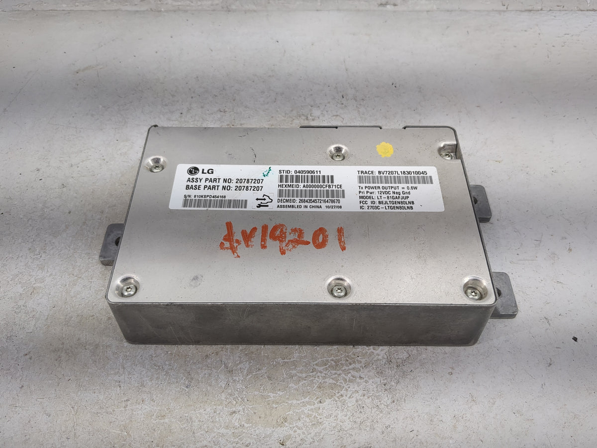 2009-2010 Chevrolet Impala Communication Control Module 1502741 - Oemusedautoparts1.com
