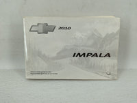 2010 Chevrolet Impala Owners Manual Book Guide OEM Used Auto Parts - Oemusedautoparts1.com