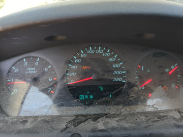 2009-2011 Chevrolet Impala Instrument Cluster Speedometer Gauges Fits Fits 2009 2010 2011 OEM Used Auto Parts