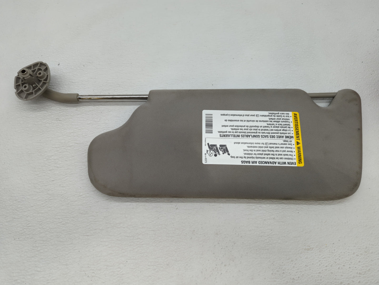 2006-2016 Chevrolet Impala Sun Visor Shade Replacement Passenger Right Mirror Fits OEM Used Auto Parts - Oemusedautoparts1.c