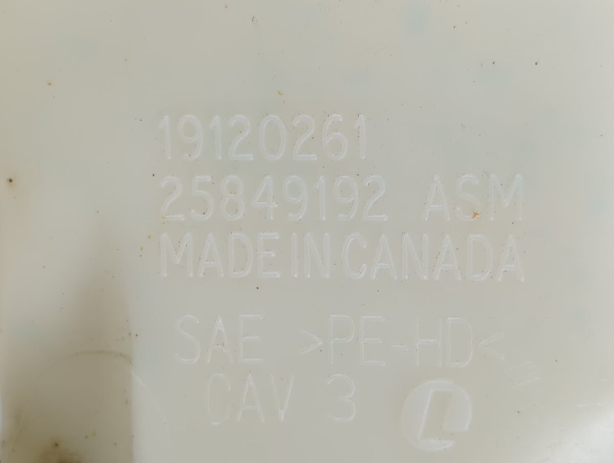 2006 Chevrolet Impala Radiator Coolant Overflow Expansion Tank Bottle 695791 - Oemusedautoparts1.com