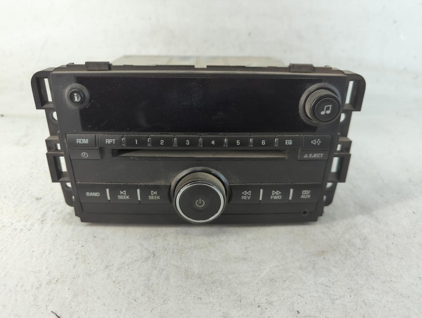 2009-2010 Chevrolet Impala Radio AM FM Cd Player Receiver Replacement P/N:20756283 Fits Fits 2009 2010 OEM Used Auto Parts -