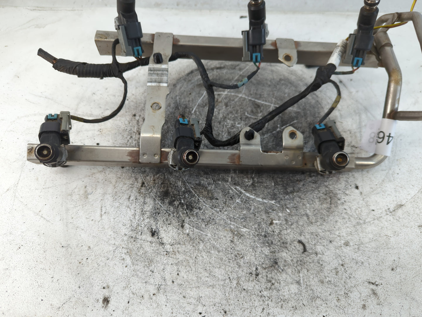 2010 Chevrolet Impala Fuel Injectors P/N:871706 Fits OEM Used Auto Parts - Oemusedautoparts1.com
