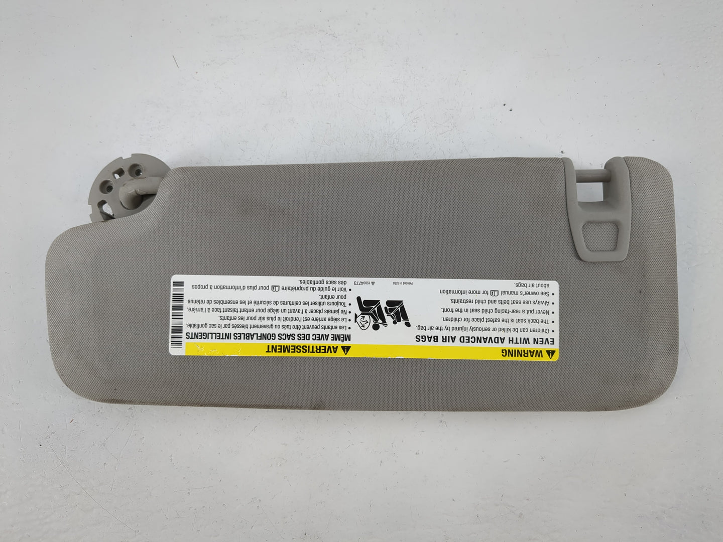 2004-2012 Chevrolet Malibu Sun Visor Shade Replacement Passenger Right Mirror Fits Fits 2004 2005 2008 2009 2010 2011 2012 O