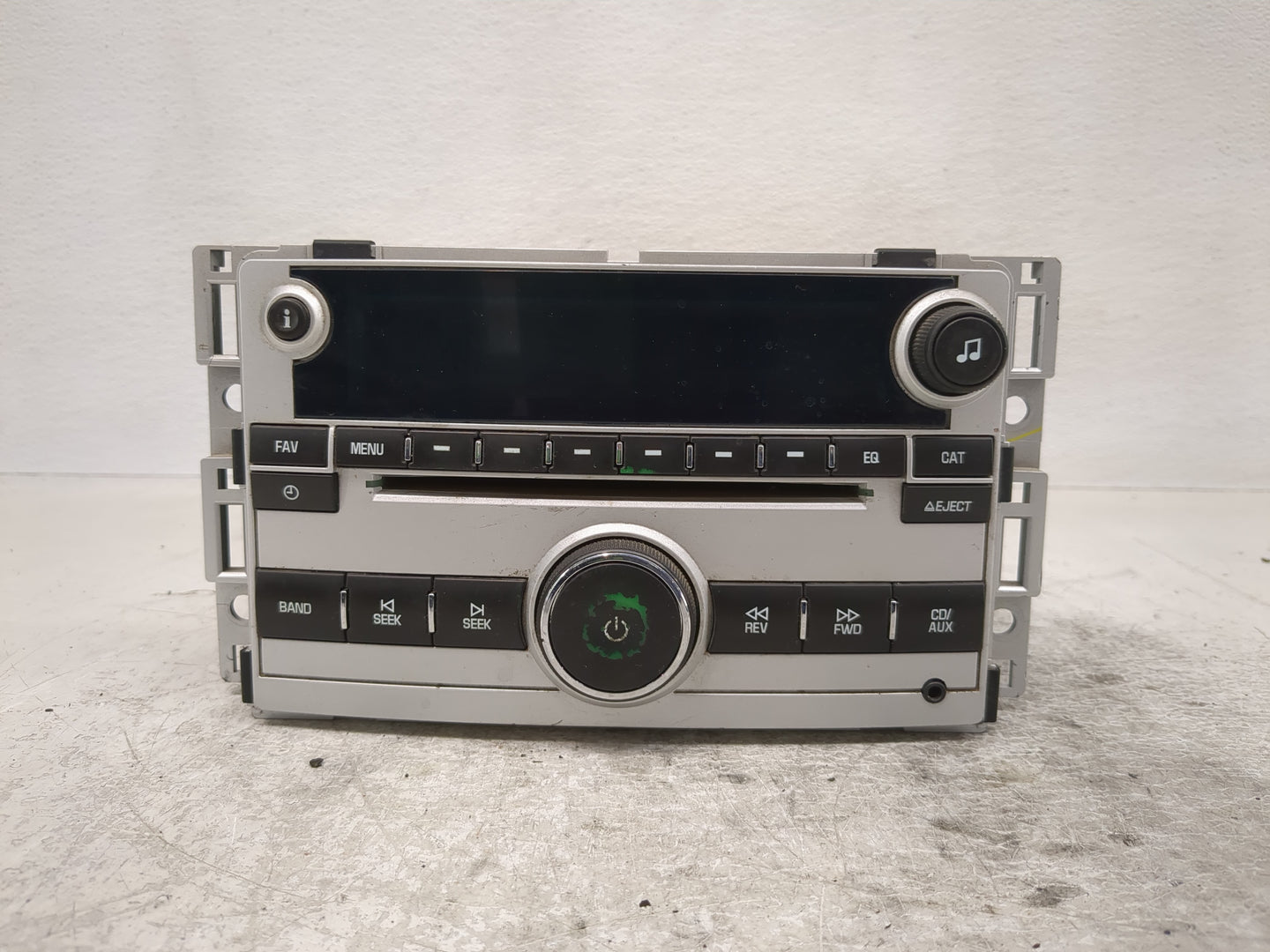 2008-2010 Chevrolet Malibu Radio AM FM Cd Player Receiver Replacement P/N:20919616 Fits Fits 2007 2008 2009 2010 OEM Used Au