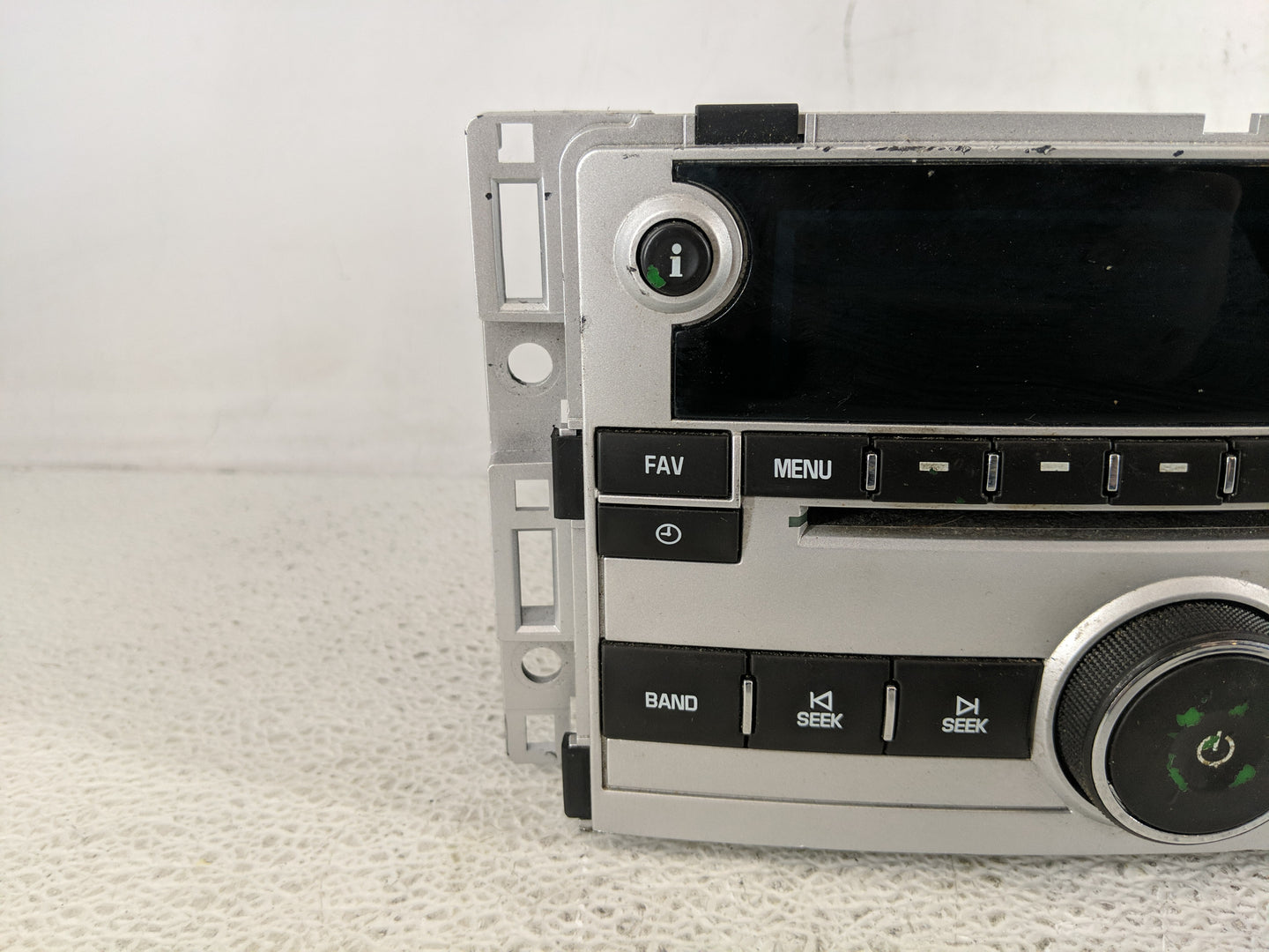 2009-2012 Chevrolet Malibu Radio AM FM Cd Player Receiver Replacement P/N:20919616 Fits Fits 2009 2010 2011 2012 OEM Used Au