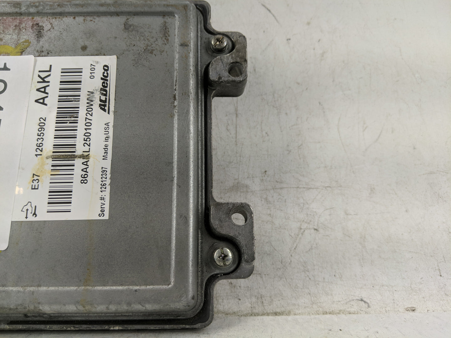 2007-2012 Chevrolet Malibu PCM Engine Control Computer ECU ECM PCU OEM Fits Fits 2007 2008 2009 2010 2011 2012 OEM Used Auto
