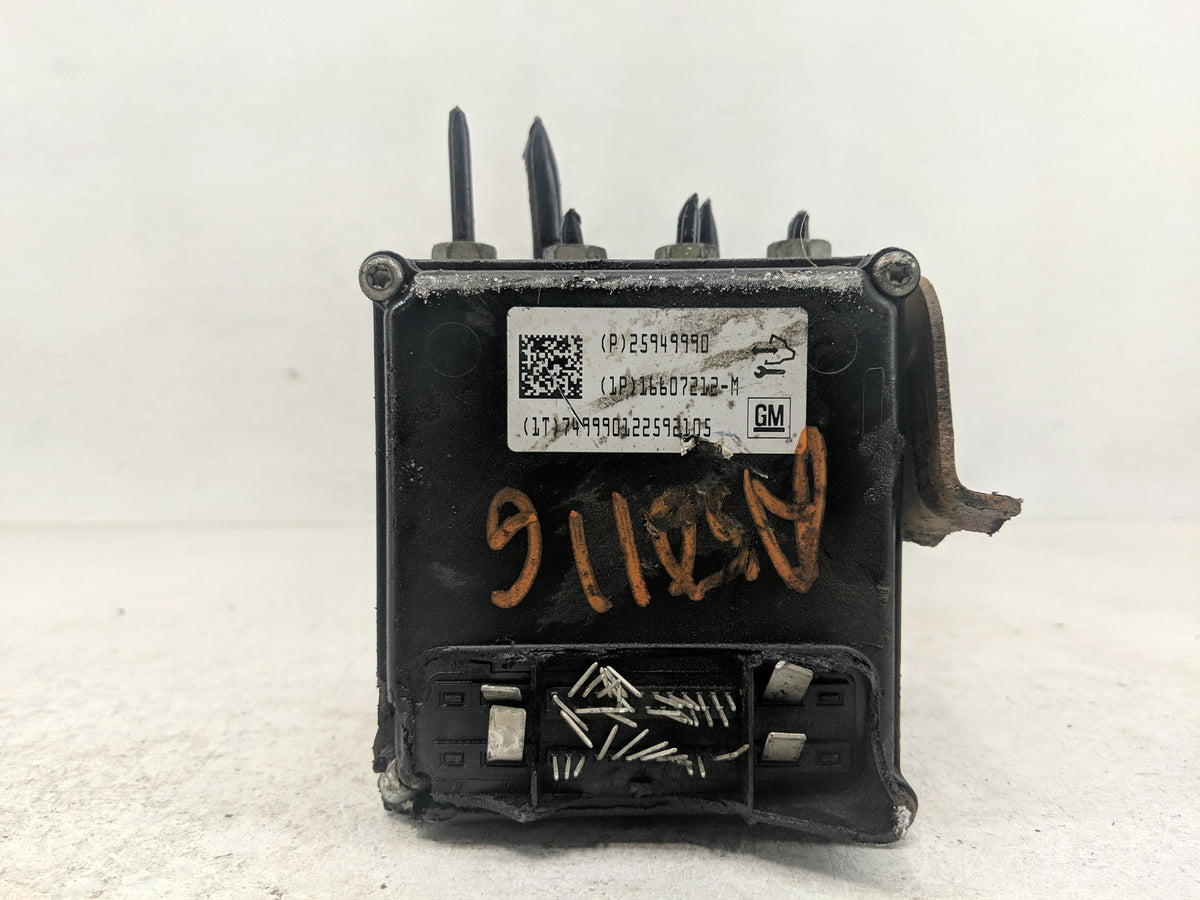 2010 Chevrolet Malibu Anti-Lock Brake ABS Pump Module Actuator OEM P/N:20812604 Fits OEM Used Auto Parts - Oemusedautoparts1