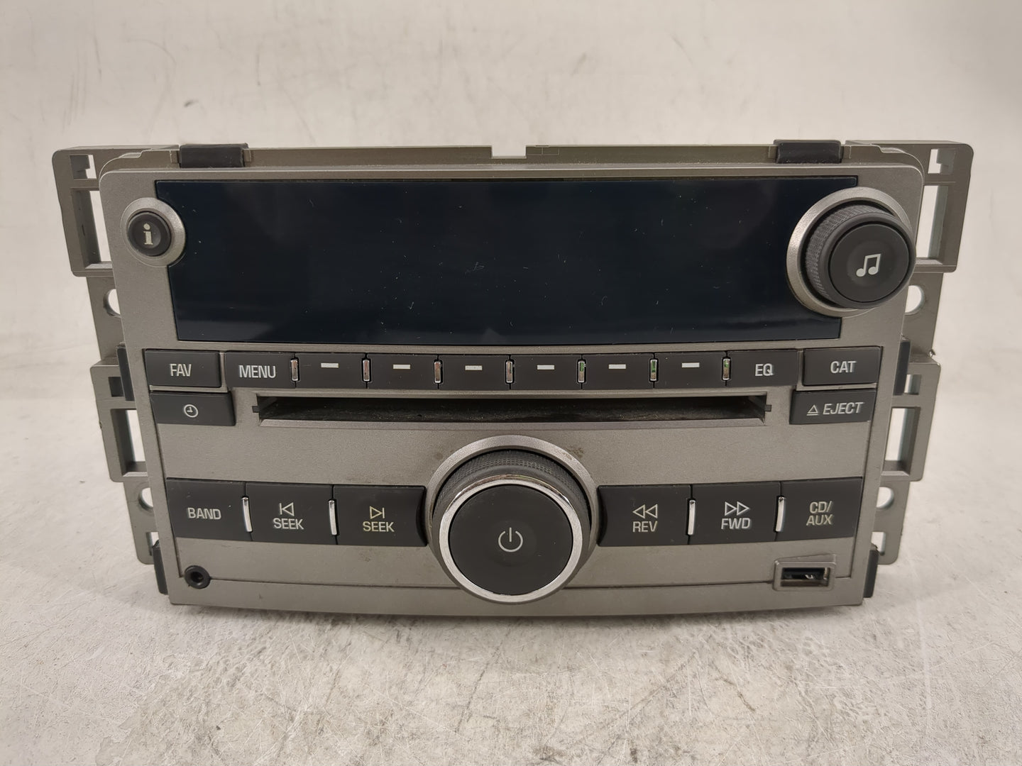 2009-2012 Chevrolet Malibu Radio AM FM Cd Player Receiver Replacement P/N:25968661 Fits Fits 2009 2010 2011 2012 OEM Used Au