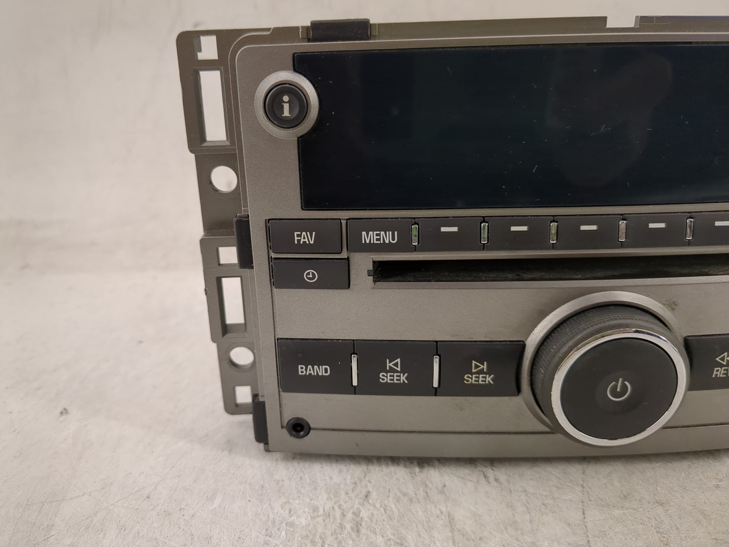 2009-2012 Chevrolet Malibu Radio AM FM Cd Player Receiver Replacement P/N:25968661 Fits Fits 2009 2010 2011 2012 OEM Used Au