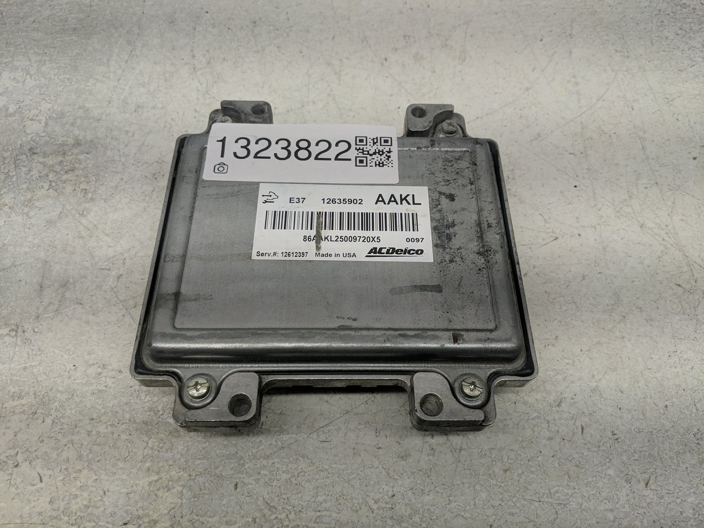 2010 Chevrolet Malibu PCM Engine Control Computer ECU ECM PCU OEM P/N:12635902 Fits OEM Used Auto Parts - Oemusedautoparts1.