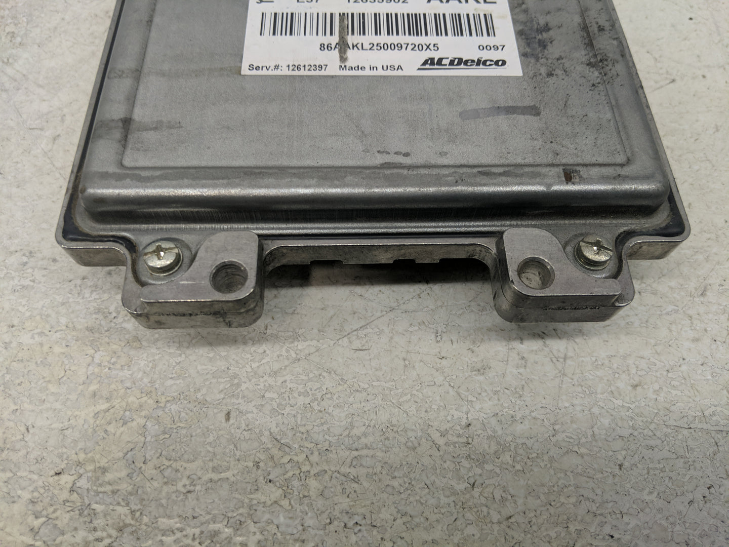 2010 Chevrolet Malibu PCM Engine Control Computer ECU ECM PCU OEM P/N:12635902 Fits OEM Used Auto Parts - Oemusedautoparts1.