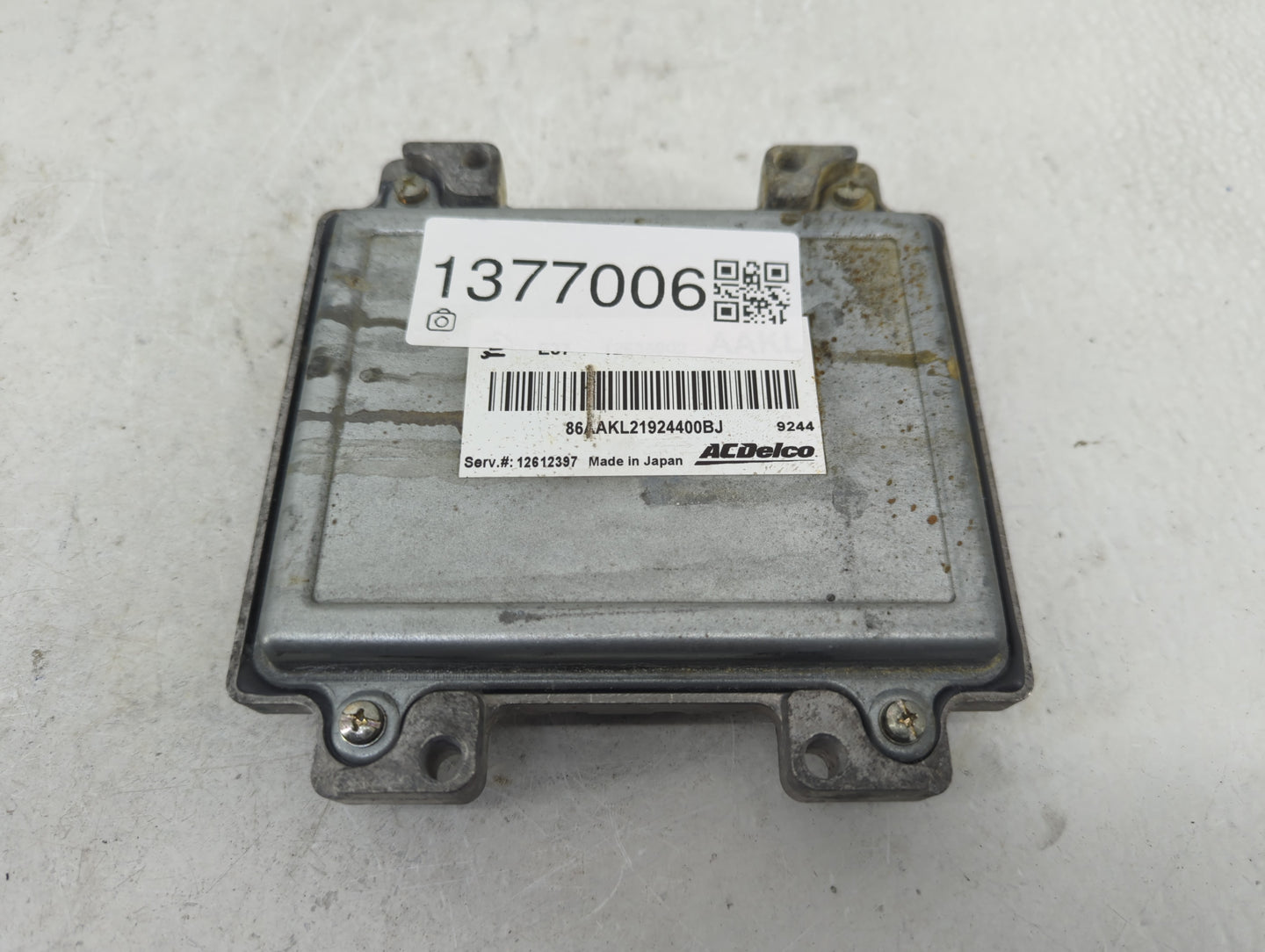 2007-2012 Chevrolet Malibu PCM Engine Control Computer ECU ECM PCU OEM P/N:86AAKL Fits Fits 2007 2008 2009 2010 2011 2012 OE