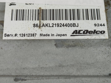 2007-2012 Chevrolet Malibu PCM Engine Control Computer ECU ECM PCU OEM P/N:86AAKL Fits Fits 2007 2008 2009 2010 2011 2012 OEM Used Auto Parts