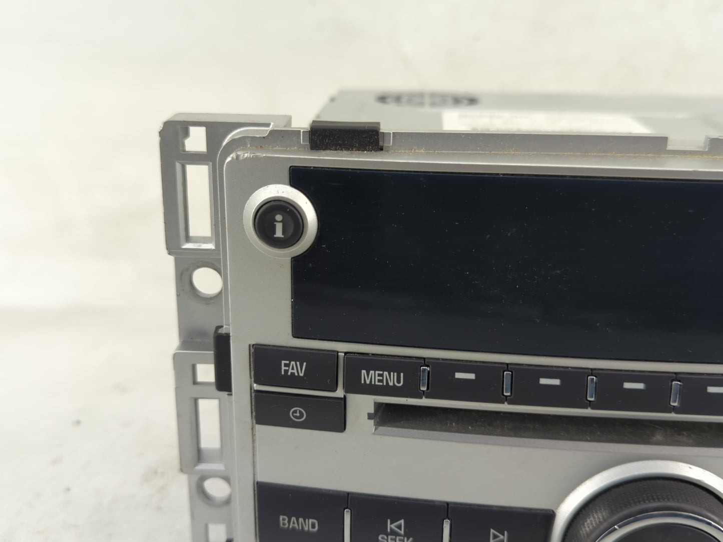 2007-2012 Chevrolet Malibu Radio AM FM Cd Player Receiver Replacement P/N:20834332 Fits OEM Used Auto Parts - Oemusedautopar