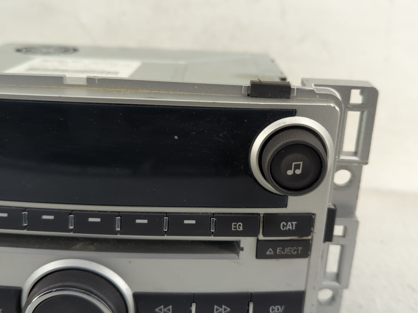 2007-2012 Chevrolet Malibu Radio AM FM Cd Player Receiver Replacement P/N:20834332 Fits OEM Used Auto Parts - Oemusedautopar