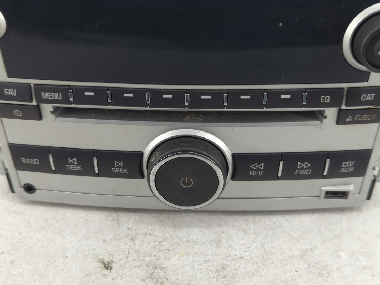 2007-2012 Chevrolet Malibu Radio AM FM Cd Player Receiver Replacement P/N:20834332 Fits OEM Used Auto Parts - Oemusedautopar