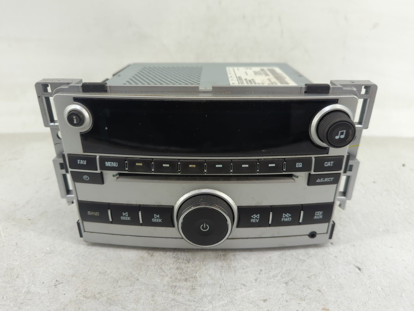 2009-2012 Chevrolet Malibu Radio AM FM Cd Player Receiver Replacement P/N:20919616 Fits Fits 2009 2010 2011 2012 OEM Used Au