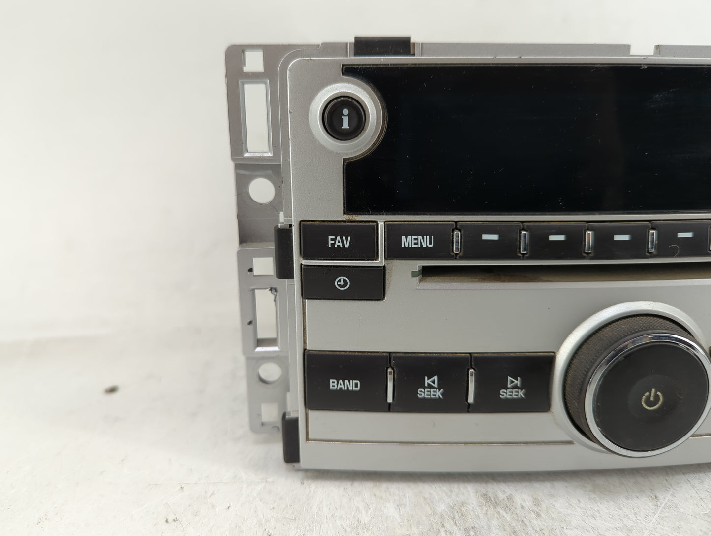 2009-2012 Chevrolet Malibu Radio AM FM Cd Player Receiver Replacement Fits Fits 2009 2010 2011 2012 OEM Used Auto Parts - Oe