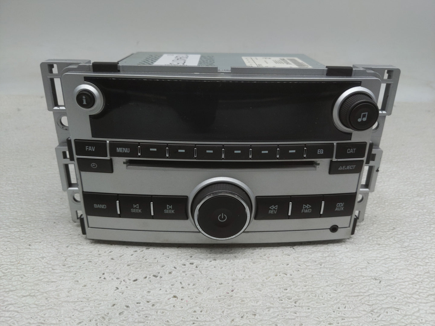 2009-2012 Chevrolet Malibu Radio AM FM Cd Player Receiver Replacement P/N:20834332 Fits Fits 2009 2010 2011 2012 OEM Used Au