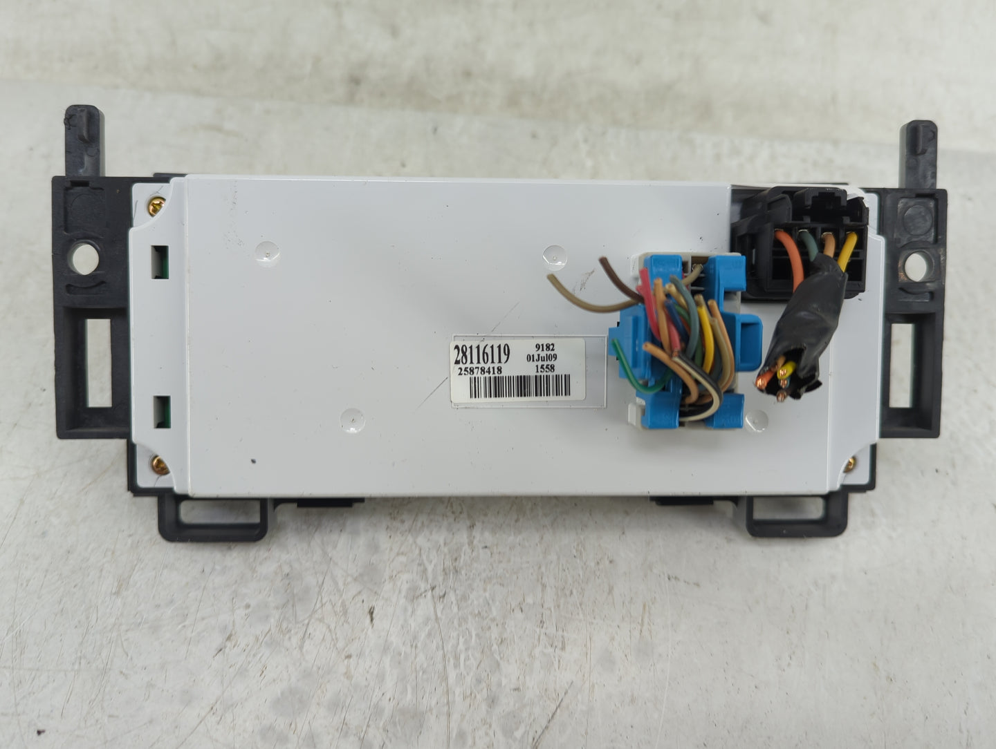 2008-2012 Chevrolet Malibu Climate Control Module Temperature AC/Heater Replacement P/N:25878418 28116119 Fits OEM Used Auto