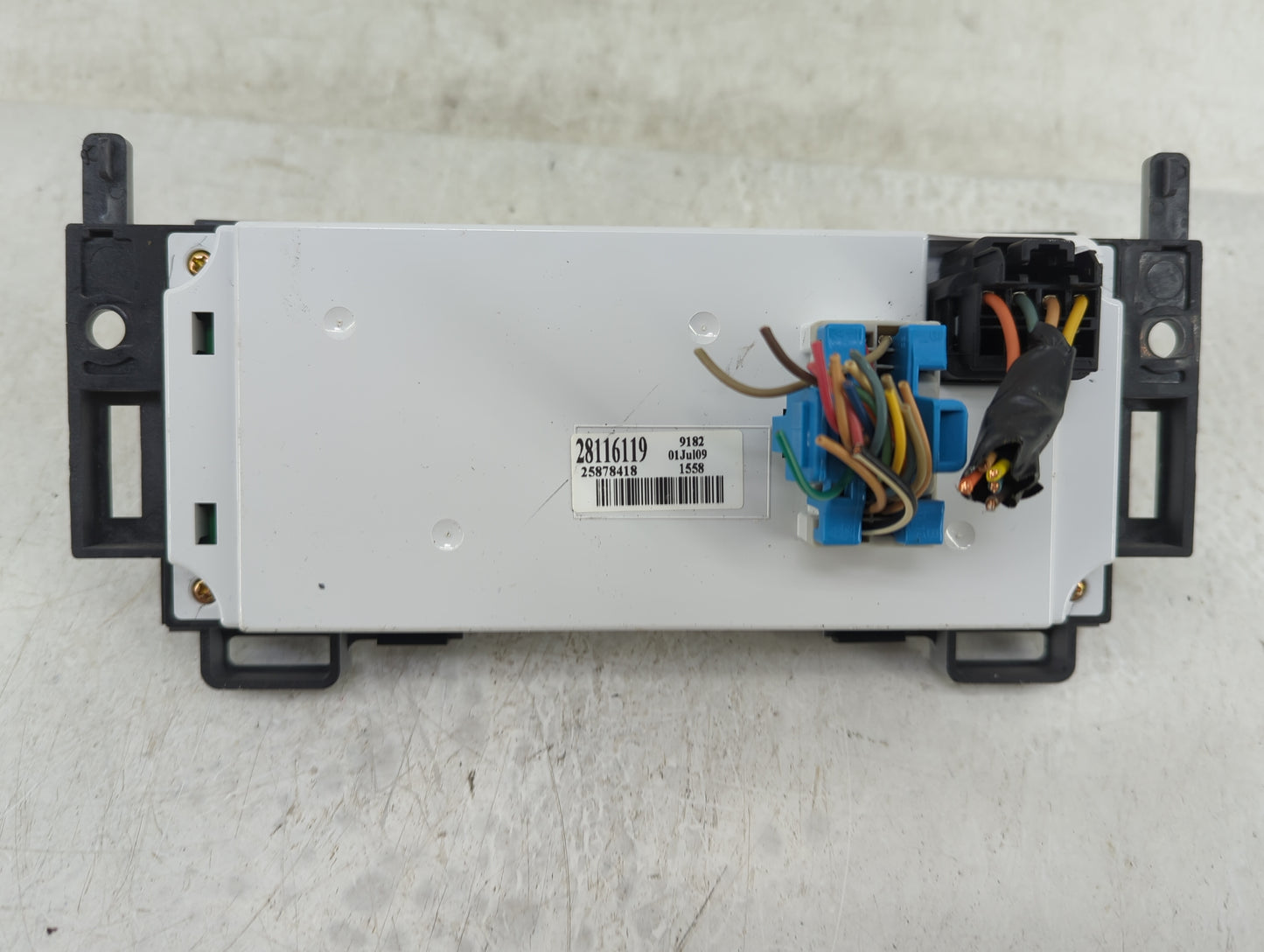 2008-2012 Chevrolet Malibu Climate Control Module Temperature AC/Heater Replacement P/N:25878418 28116119 Fits OEM Used Auto